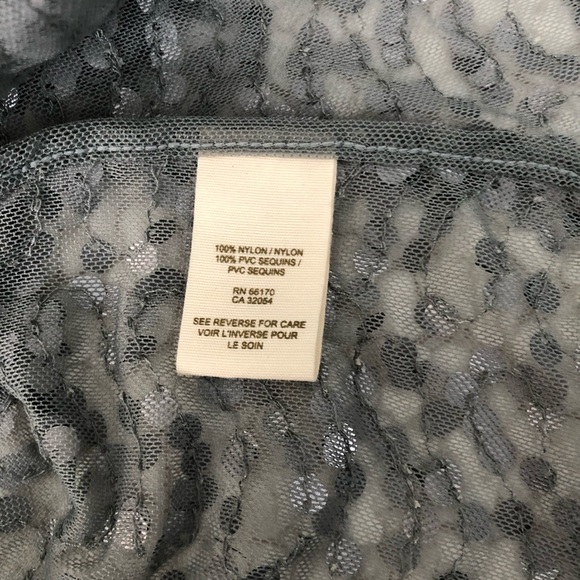 Free People metallic crop halter sequin top - Picture 5 of 5